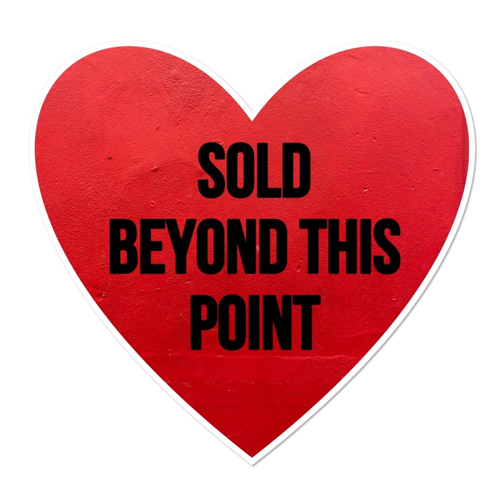 Items beyond here are sold